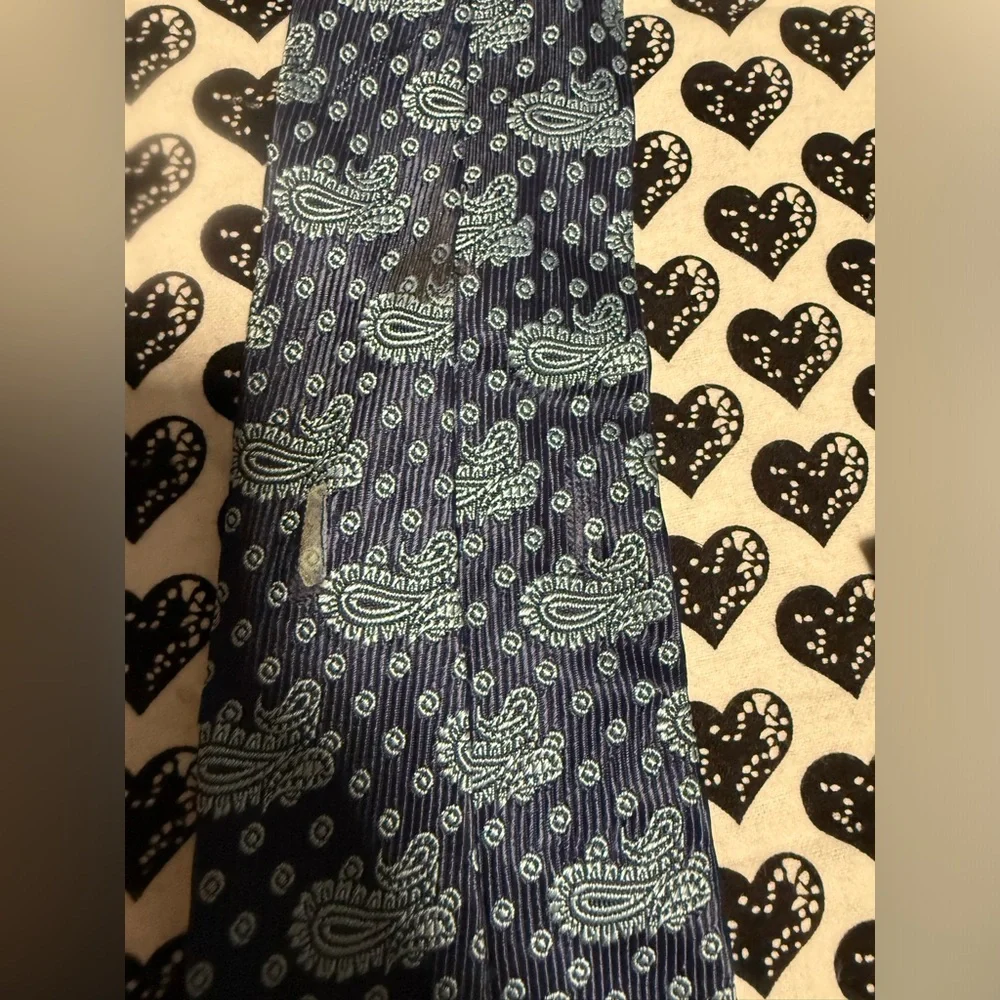 Men’s tie blue